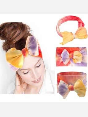 Rockabilly bow headband 🧡❤️💜